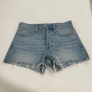 NWT Madewell Relaxed Jean Shorts